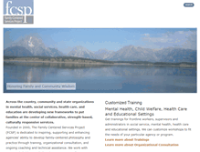 Tablet Screenshot of family-centeredservices.org